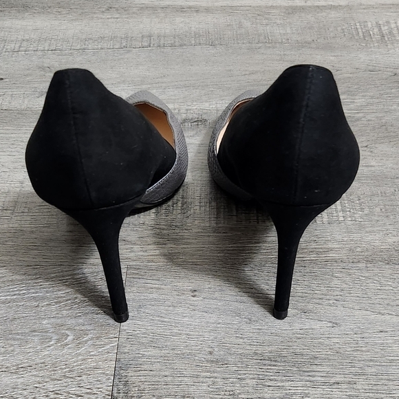 Zara Women's Pointy Block color heels - Picture 6 of 11